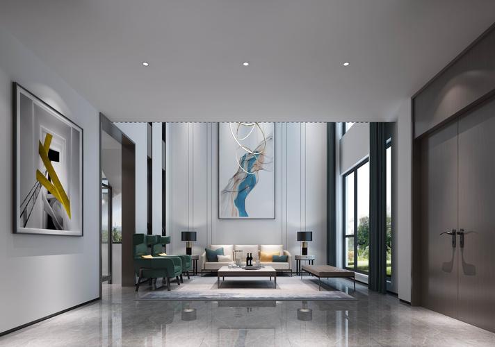 别墅 设计 装修 案例 现代中式 客厅图片来自无锡别墅设计s在洛龙湾